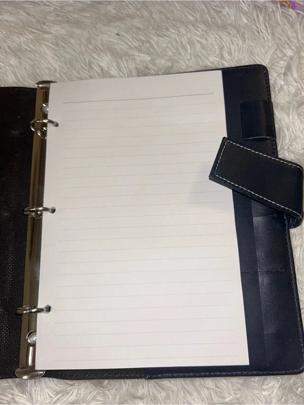 Brown & Black Tablet Folio Case with Compartments Small Size for On the Go